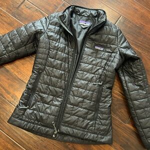 Black Patagonia Nano Puff Jacket XS